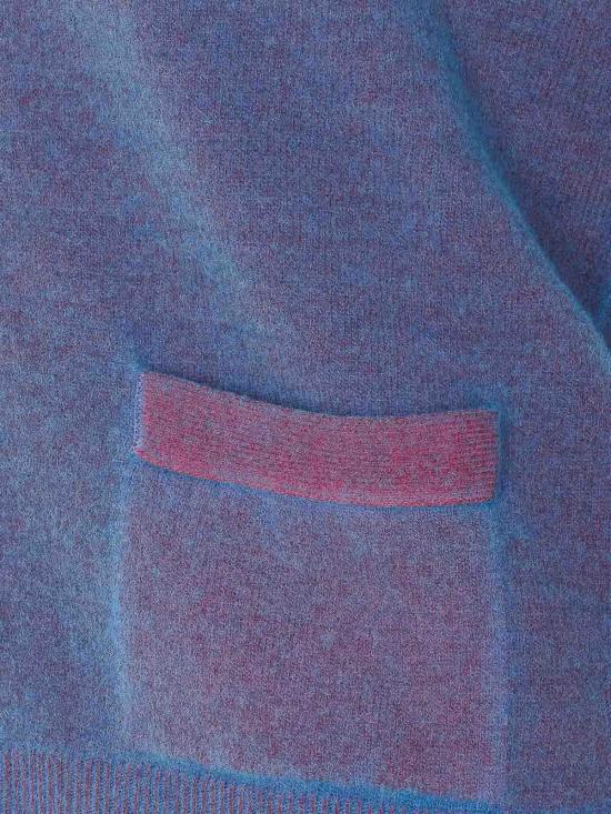 26SS 마르지엘라 버진 울 브이넥 카디건 S51HP0029M13224001F Blue - MAISON MARGIELA