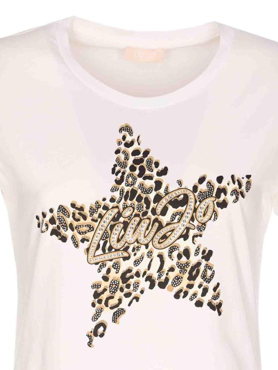 26SS 리우조 반팔 티셔츠 WA6493JS923P9656 White - LIU JO