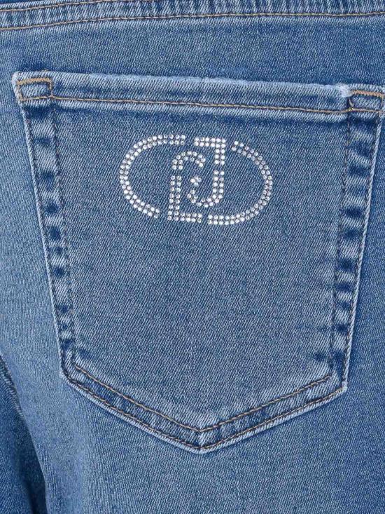 26SS 리우조 스트레이트 팬츠 UA6353DS08579072 Blue - LIU JO