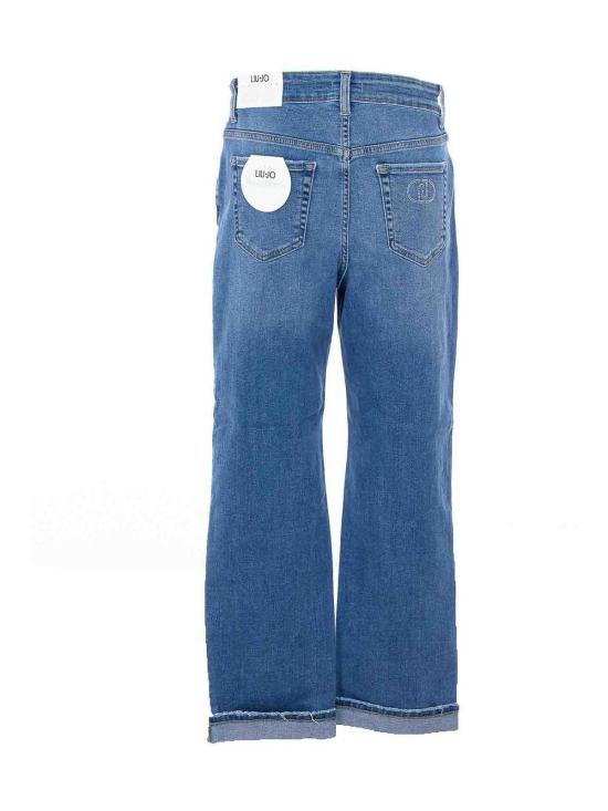 26SS 리우조 스트레이트 팬츠 UA6353DS08579072 Blue - LIU JO