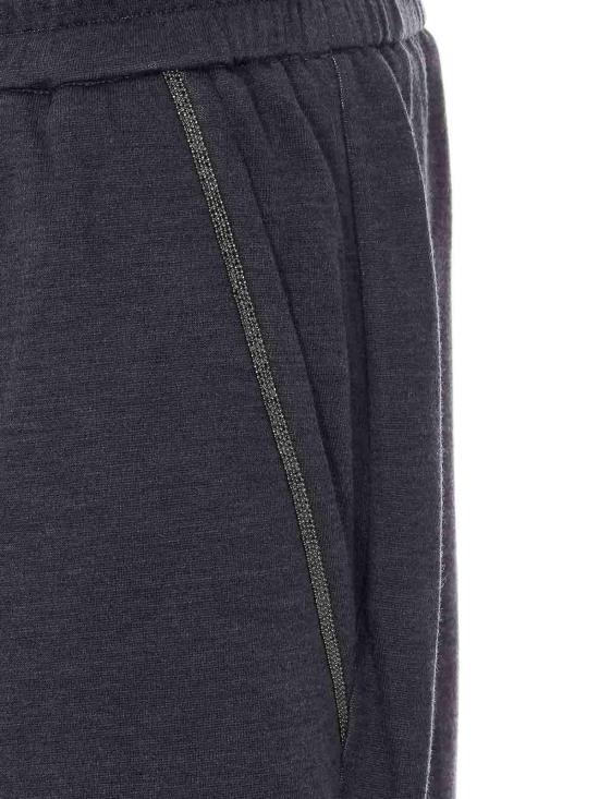 26SS 브루넬로 쿠치넬리 트레이닝/조거 팬츠 MD828SB899C9142 Grey - BRUNELLO CUCINELLI