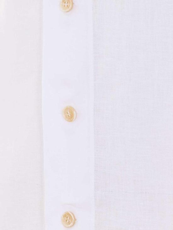 26SS 브루넬로 쿠치넬리 이지 핏 리넨 셔츠 MM6840618C001 - BRUNELLO CUCINELLI