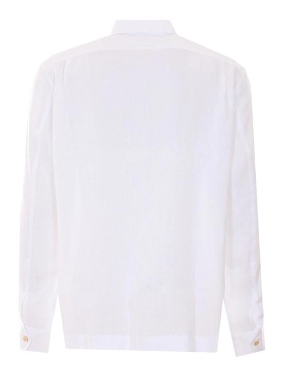 26SS 브루넬로 쿠치넬리 이지 핏 리넨 셔츠 MM6840618C001 - BRUNELLO CUCINELLI