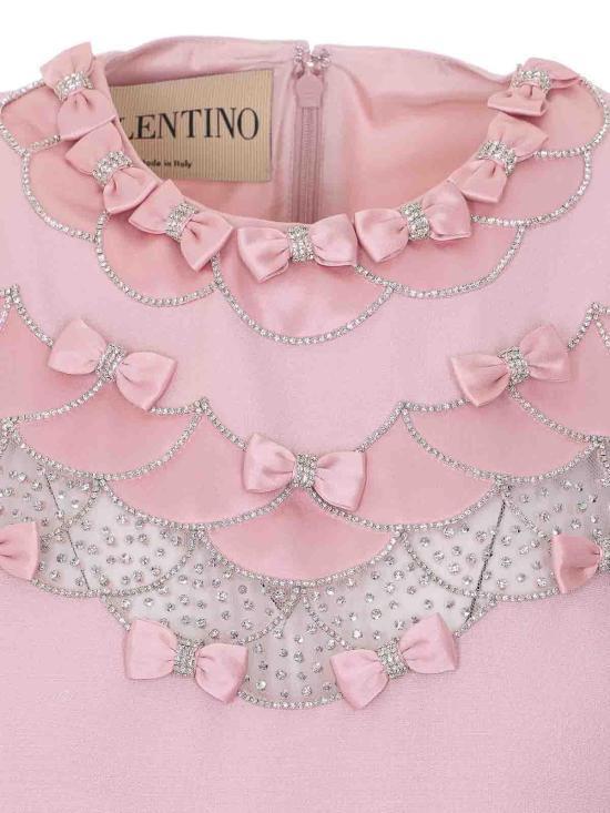 26SS 발렌티노 가라바니 미디 원피스 VAHG61CFR13 Nude Neutrals - VALENTINO GARAVANI