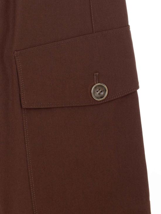 26SS 핑코 숏팬츠 106152A2ERL78 Brown - PINKO