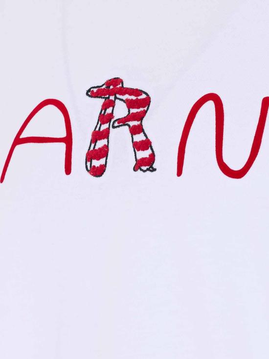 26SS 마르니 반팔 티셔츠 HUMU0223S2USCY86LOW01 White - MARNI