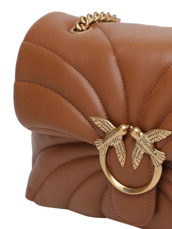 26SS 핑코 크로스백 100038A1EXL17Q Brown - PINKO