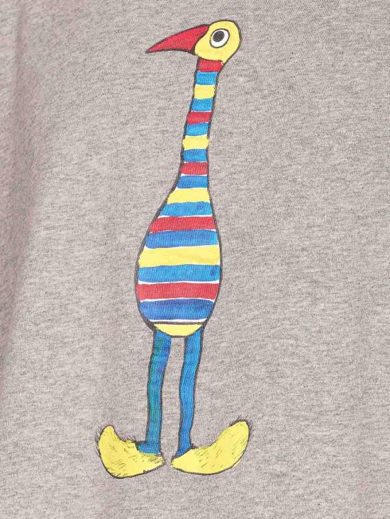 26SS 마르니 반팔 티셔츠 HUMU02233PUSCY98LON38 Grey - MARNI