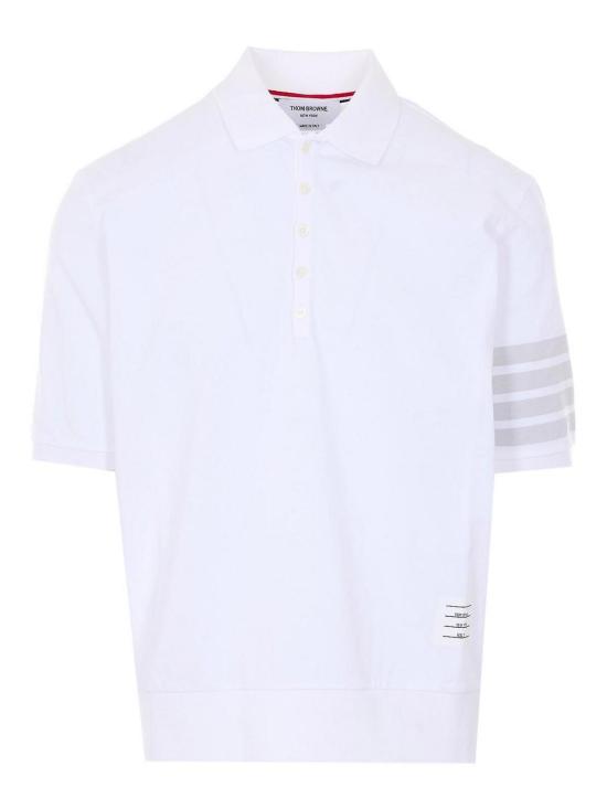 26SS 톰브라운 폴로 티셔츠 MJP236AJ0253100 White