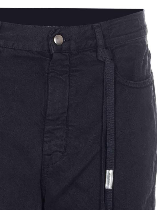 26SS 앤 드뮐미스터 스트레이트 팬츠 13797FA038099 Black - ANN DEMEULEMEESTER