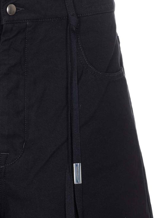 26SS 앤 드뮐미스터 숏팬츠 13799FA722099 Black - ANN DEMEULEMEESTER