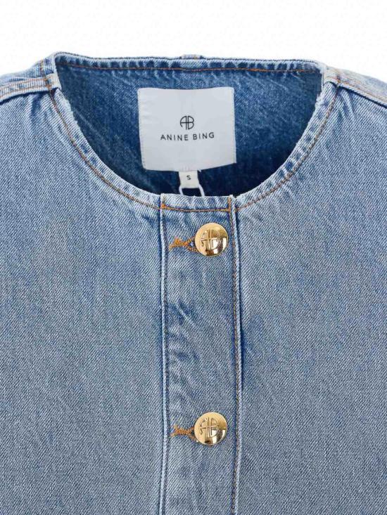 26SS 애니빙 데님 자켓 A0111565WHD33 Blue - ANINE BING