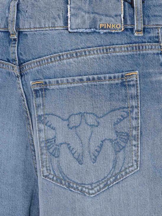 26SS 핑코 데님 팬츠 106228A323PJO Blue - PINKO