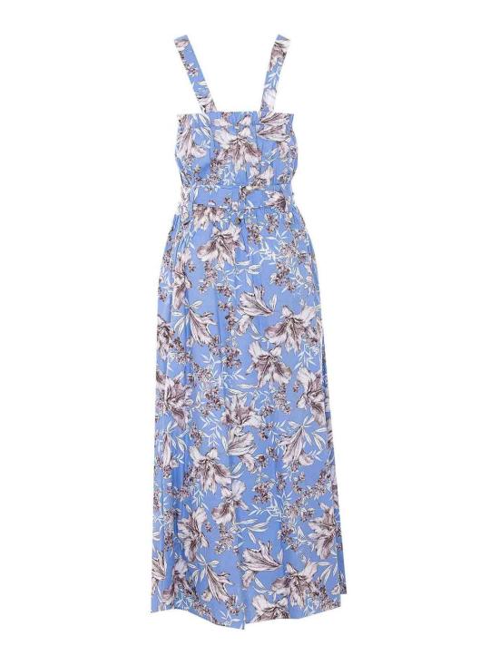 26SS 리우조 롱 원피스 WA6312T4853P9502 Blue - LIU JO