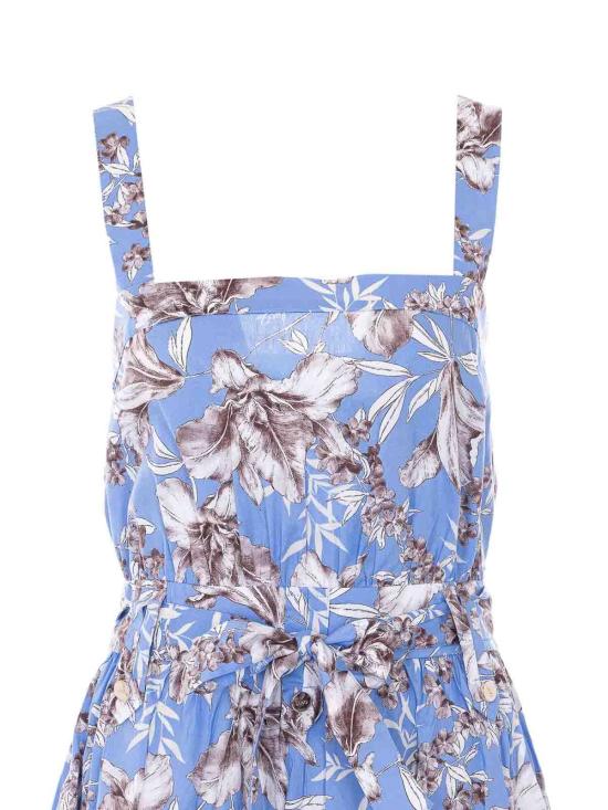 26SS 리우조 롱 원피스 WA6312T4853P9502 Blue - LIU JO