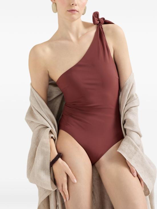 26SS 브루넬로 쿠치넬리 원피스 수영복 MQ965VS279 C9093 Red - BRUNELLO CUCINELLI