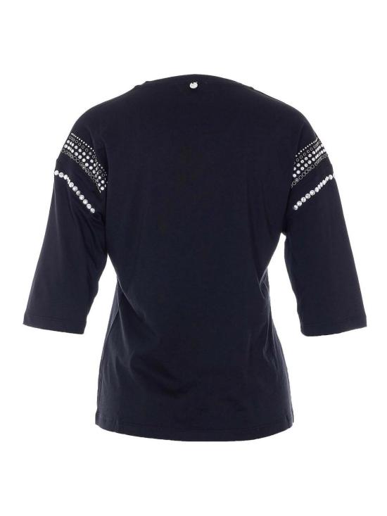 26SS 리우조 반팔 티셔츠 WA6128JS904P9514 Black - LIU JO