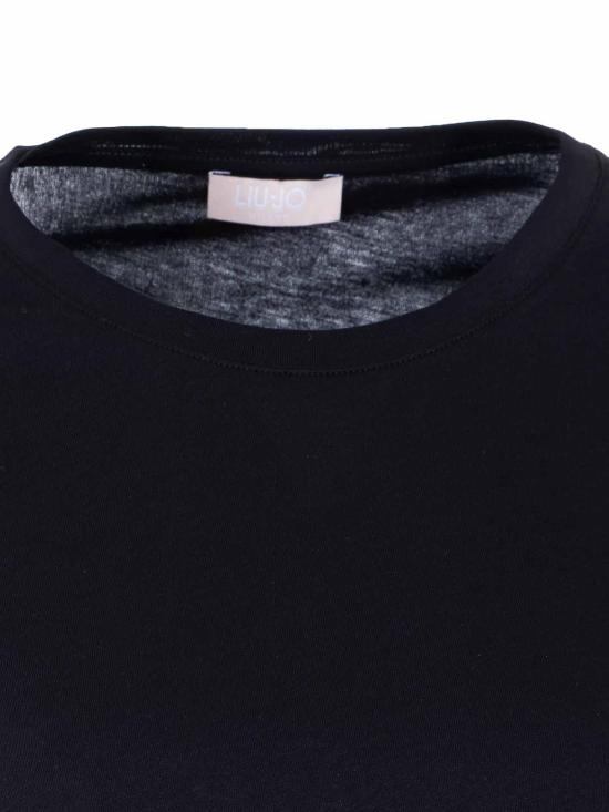 26SS 리우조 반팔 티셔츠 WA6128JS904P9514 Black - LIU JO