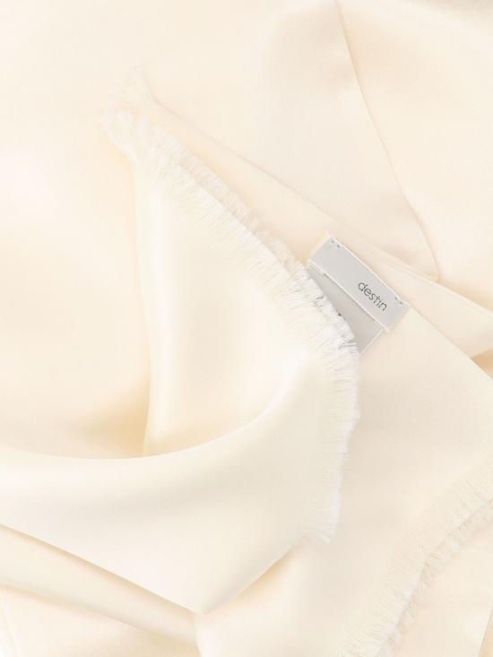  데스틴 머플러/스카프 MINISATINSO CR White - DESTIN