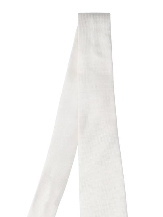 26SS 체사레 아톨리니 넥타이 AT500 003 White - CESARE ATTOLINI