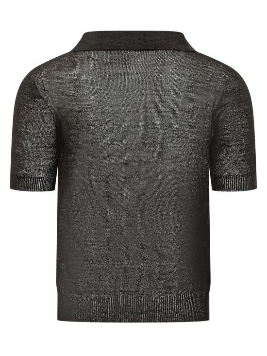 26SS 어 페이퍼 키드 폴로 티셔츠 S6PKMAKP082 110 NERO - A PAPER KID