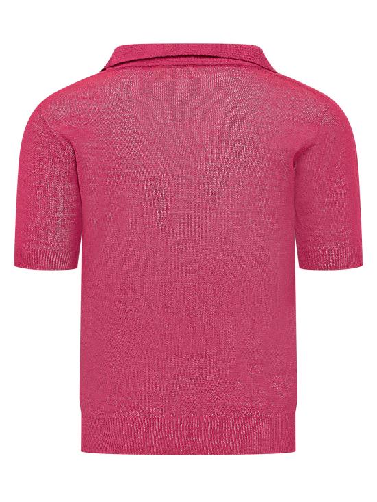 26SS 어 페이퍼 키드 폴로 티셔츠 S6PKMAKP082 047 CICLAMINO - A PAPER KID