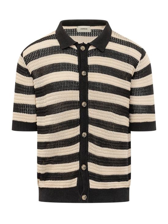 26SS 어 페이퍼 키드 폴로 티셔츠 S6PKMAKP077 110 NERO