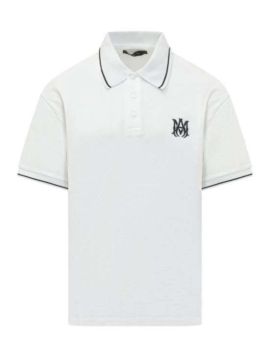 26SS 아미리 폴로 티셔츠 AMJYPO1009 100 WHITE