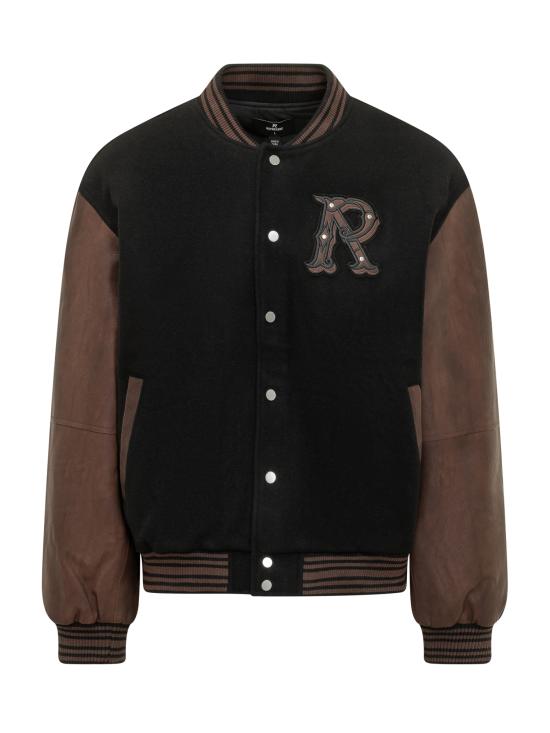 26SS 리프레젠트 봄버 자켓 MLM100543 01 JET BLACK