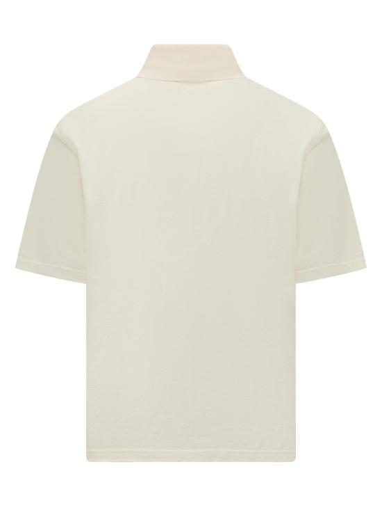 26SS 아미 폴로 티셔츠 UPL428JE0221 136 WHITE NATURAL - AMI