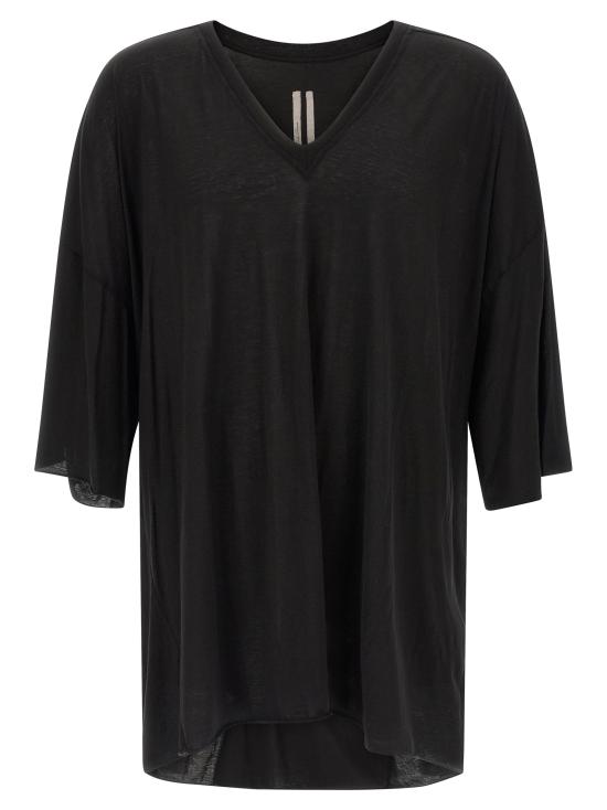 26SS 릭 오웬스 긴팔 티셔츠 RR01F2279BH09 Black