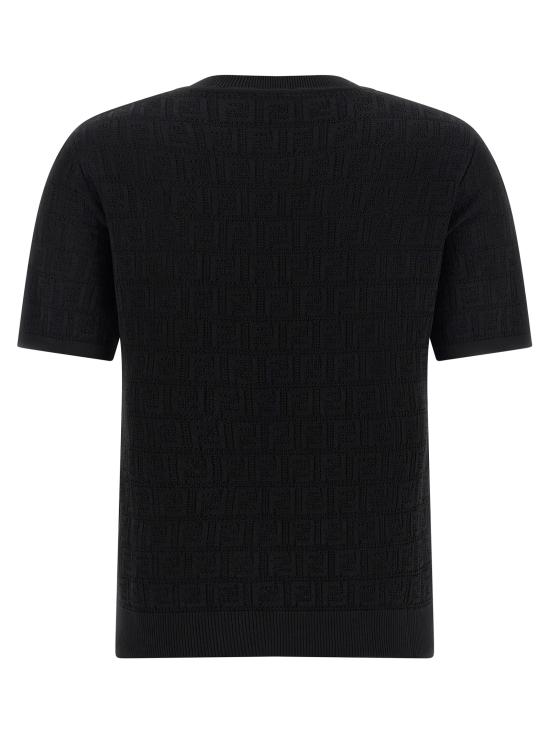 26SS 펜디 가디건 FZXD57AUZRF0GME Black - FENDI