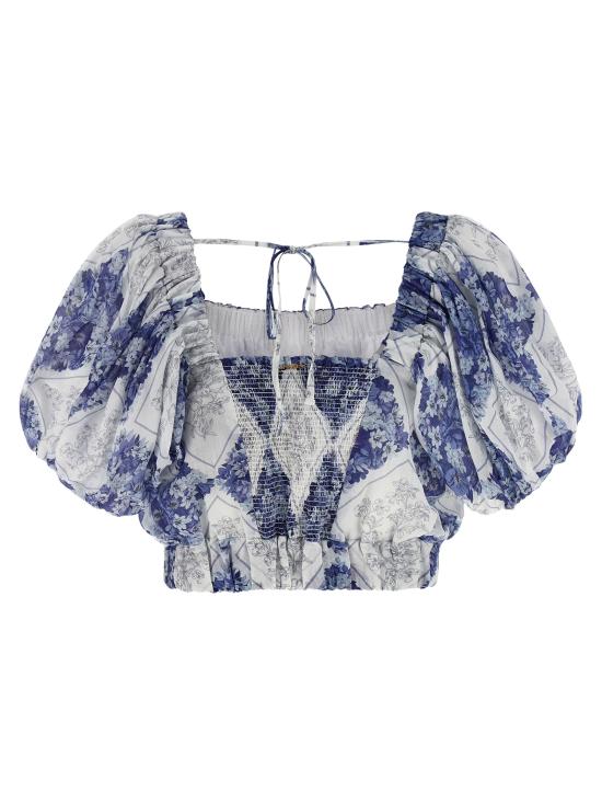 26SS 트윈셋 블라우스 261TP213D13405 Blue - TWINSET