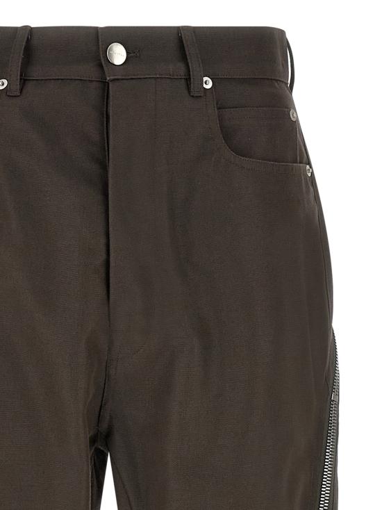 26SS 릭 오웬스 스트레이트 팬츠 RU01F2343CDU78 Brown - RICK OWENS