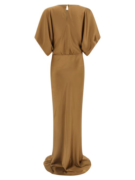 26SS 노마카말리 롱 원피스 ST4253SAR34870 Beige - NORMA KAMALI