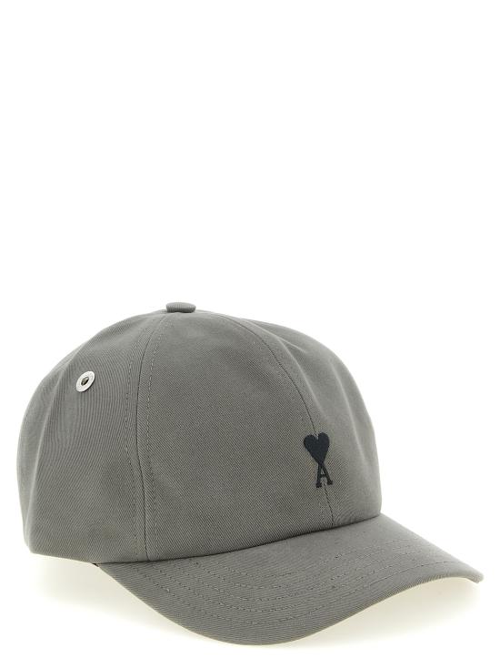 26SS 아미 코튼 ADC 자수 볼캡 UCP265AW00410516 Gray - AMI