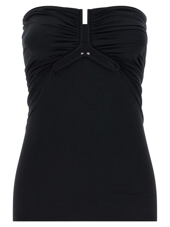 26SS 릭 오웬스 이브닝 티셔츠 RP01F6123JNDB09 Black