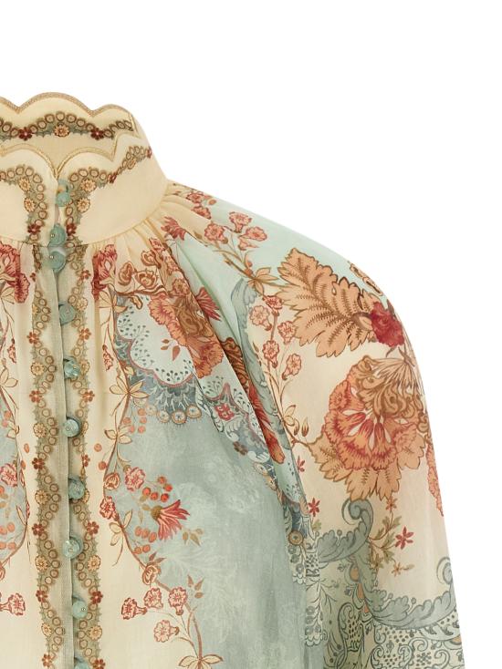 26SS 짐머만 블라우스 4273TRS263WPFM Multicolor - ZIMMERMANN