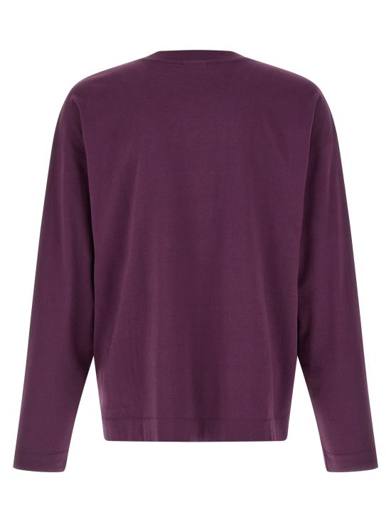 26SS 드리스 반 노튼 긴팔 티셔츠 2610211123603357 Purple - DRIES VAN NOTEN