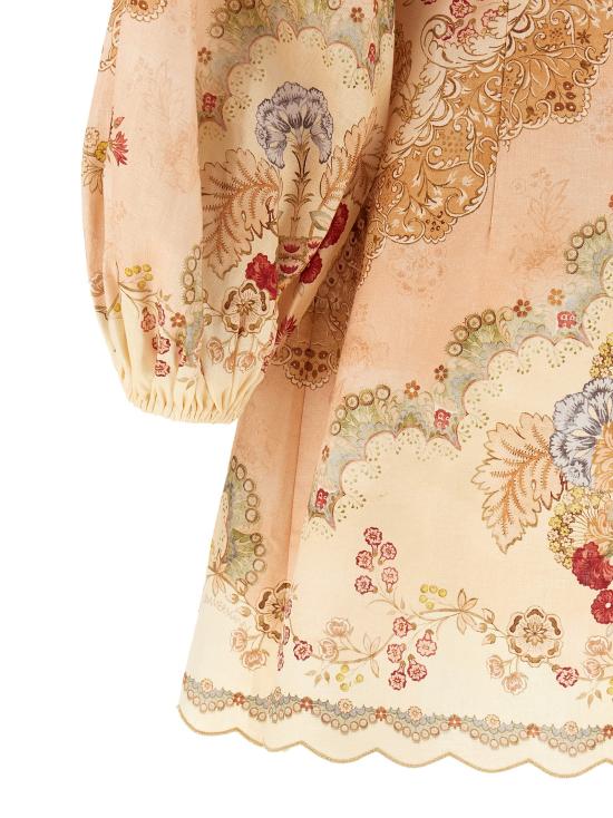 26SS 짐머만 숏 원피스 6470DRS263WPFB Pink - ZIMMERMANN