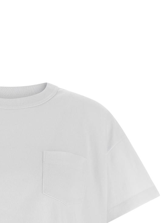 26SS 사카이 반팔 티셔츠 SCW356101 White - SACAI