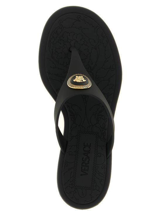 26SS 베르사체 샌들 10209611A109831B00V Black - VERSACE