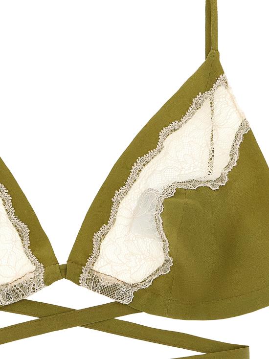 26SS 제지아 브라 MJD1854141BIKHAKISILK Green - JEJIA