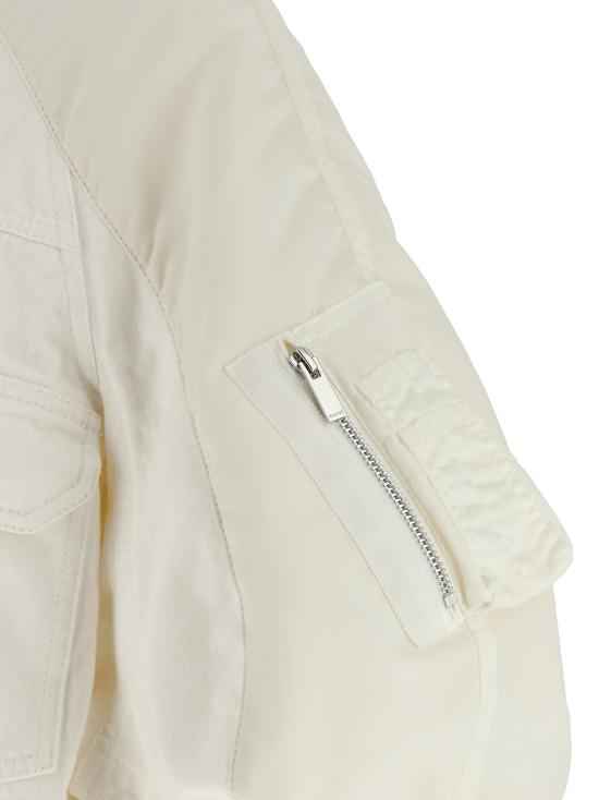 26SS 사카이 데님 자켓 2608312151 White - SACAI