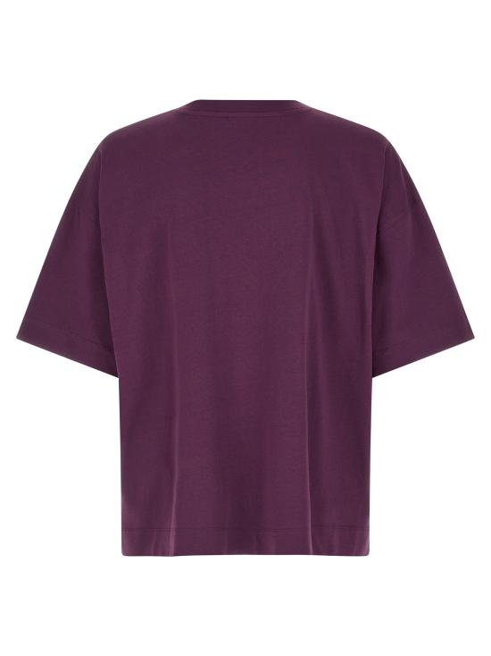26SS 드리스 반 노튼 반팔 티셔츠 2610211113603357 Purple - DRIES VAN NOTEN