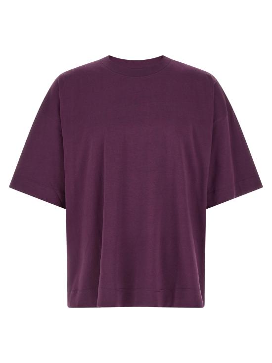 26SS 드리스 반 노튼 반팔 티셔츠 2610211113603357 Purple