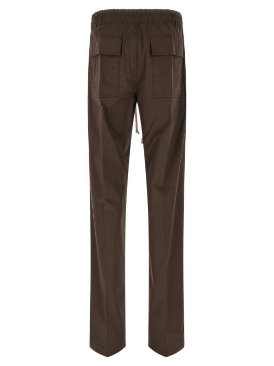 26SS 릭 오웬스 스트레이트 팬츠 RU01F2378P78 Brown - RICK OWENS