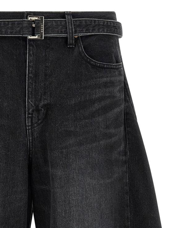 26SS 사카이 데님 팬츠 2603930M001 Black - SACAI