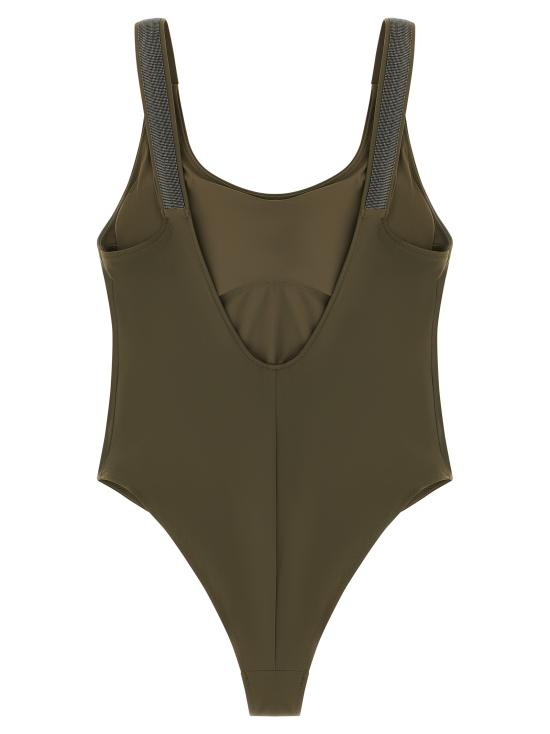 26SS 브루넬로 쿠치넬리 원피스 수영복 ML902VS699C375 Green - BRUNELLO CUCINELLI