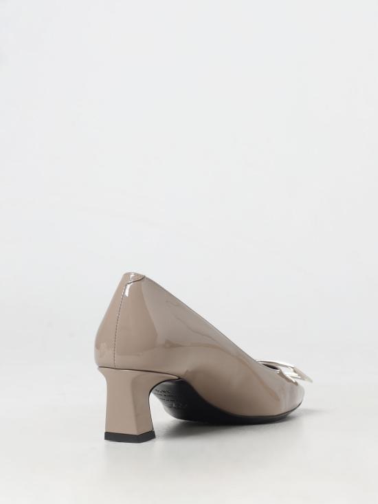 26SS 로저비비에 트럼펫 메탈 버클 펌프스 RVW44815280 D1P C415 BEIGE DOM - ROGER VIVIER